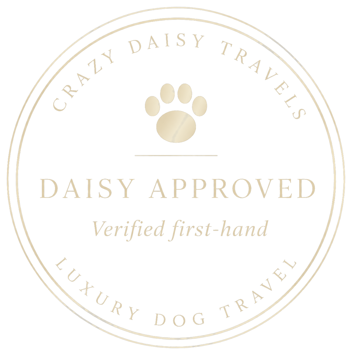 The Daisy Approved badge by Crazy Daisy Travels