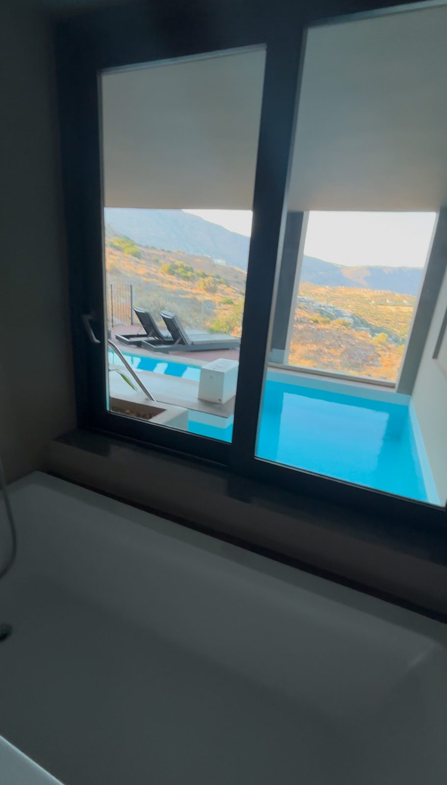 The view, even from the bathtub